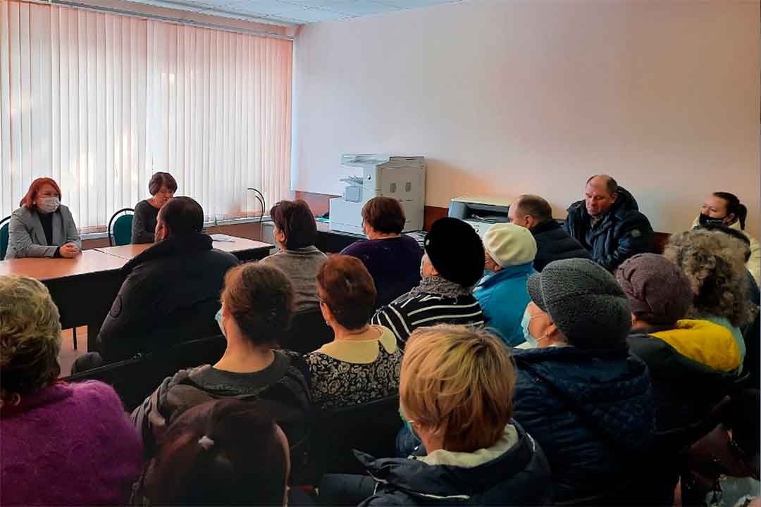 Shirenina vstrecha c zhitelymi 2