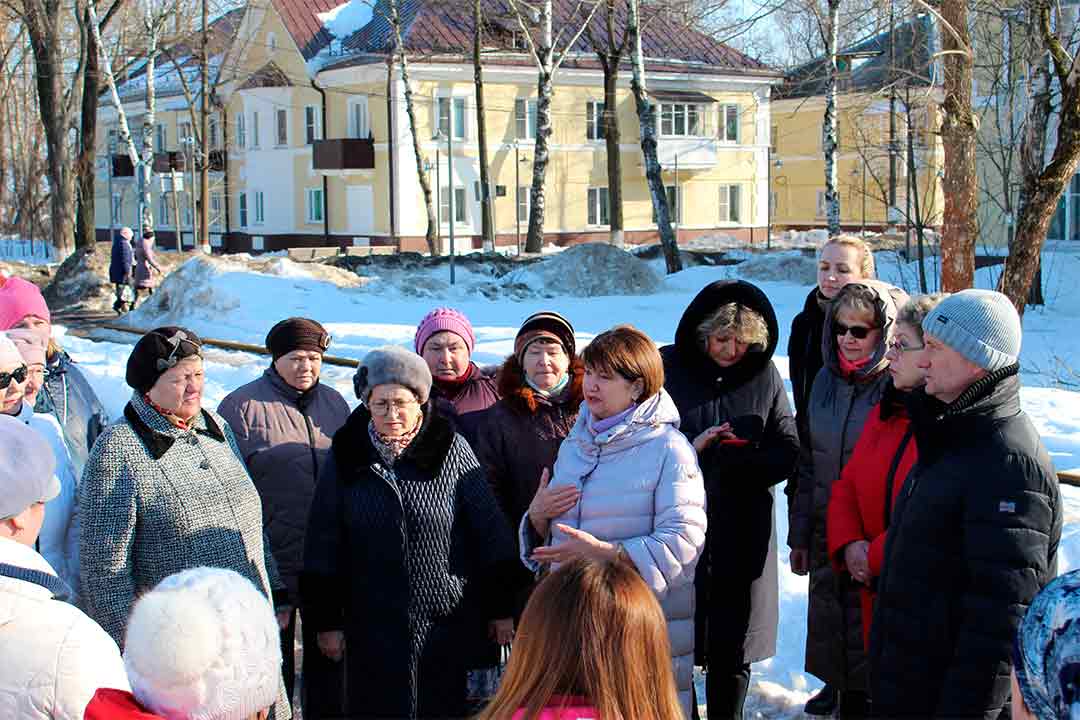 Shirenina Chehov vstrecha s zhitelyami 1