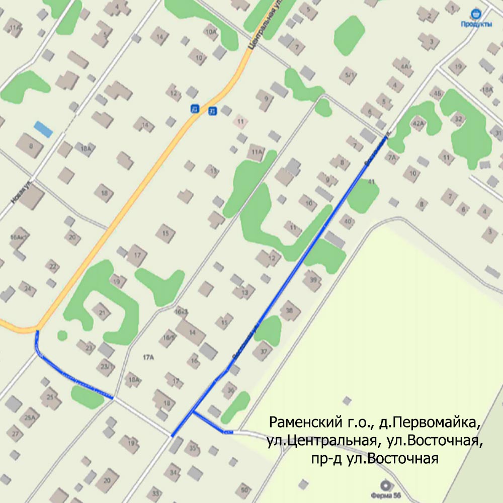 Pervomayka centralnaya vostochnaya
