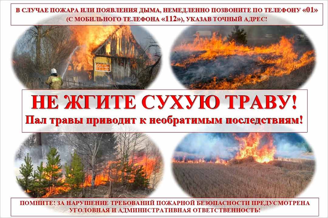 pojar pal travy ne zhgite suhuyu travu