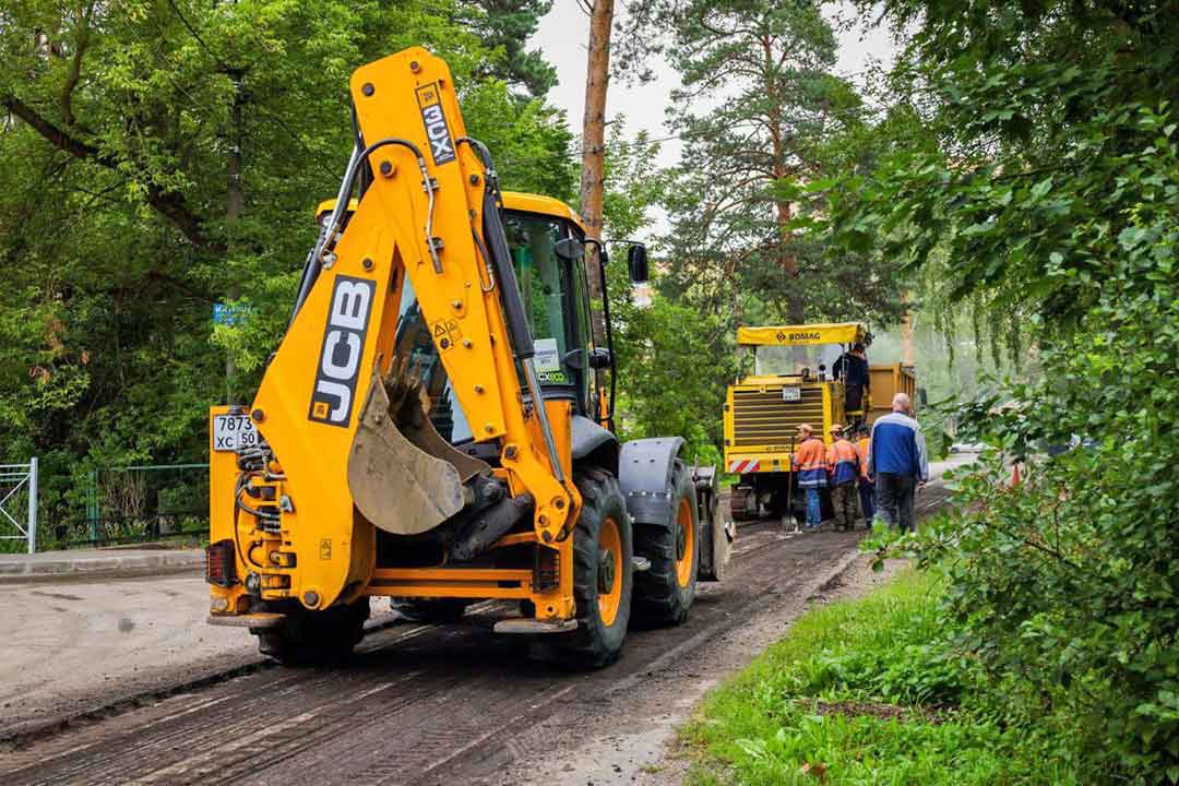remont dorogi na Koroleva 6