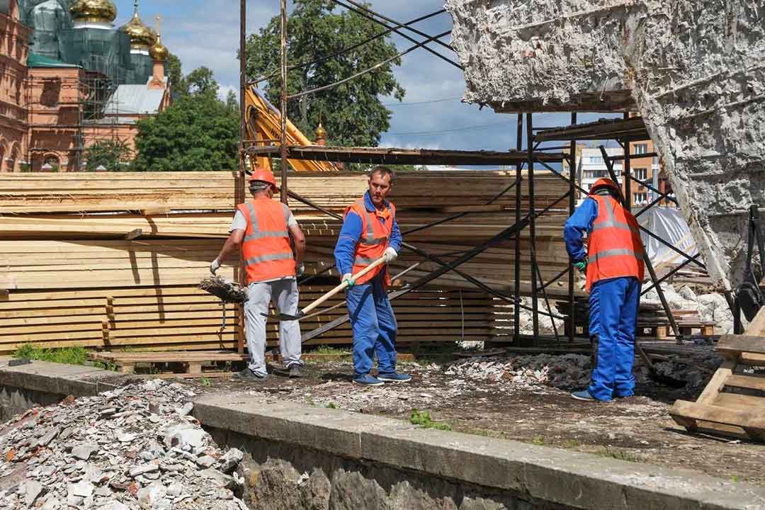 blagoustriystvo ploshadi pobedy 1