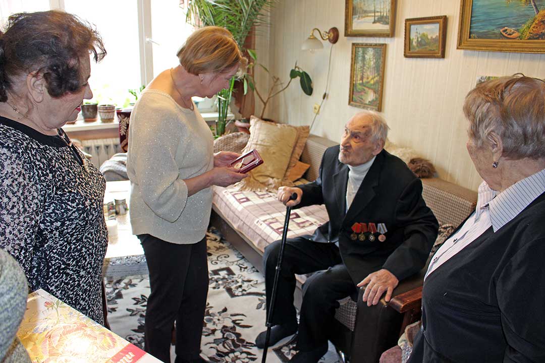gzhel medal uchastniku VOV 1